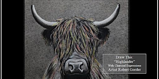 Charcoal Drawing Event "Highlander" in Baraboo (Baraboo) | Balanced Rock Winery
