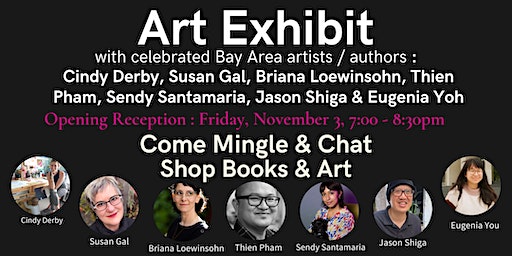 Mrs Dalloway's ART EXHIBIT & SALE w/Celebrated Local Artists & Storytellers | Mrs Dalloway's