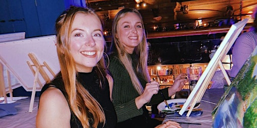 Boozy Brushes Old Hollywood Fully Immersive Sip and Paint Party! Glasgow | Box Hub