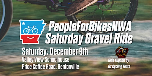 PeopleForBikesNWA Supported Saturday Gravel Ride | Price Coffee Road