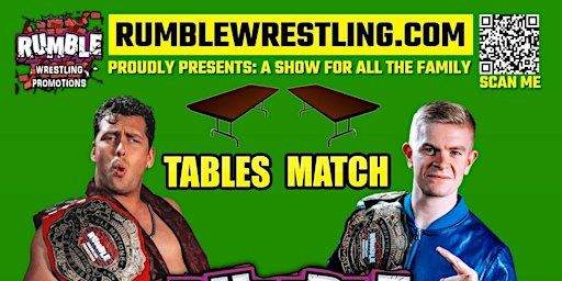 Rumble Wrestling comes to Whitstable - KIDS TICKETS FROM £5 | Whitstable Umbrella Centre