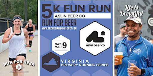 5k Beer Run x Aslin Beer Co| 2024 Virginia Brewery Running Series | Aslin Beer Company - Herndon