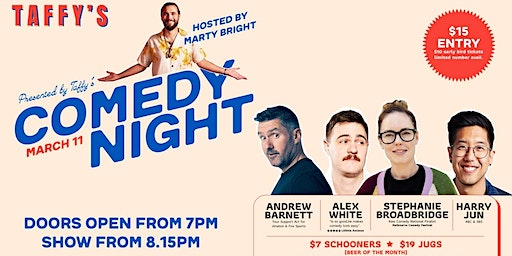 Comedy Night at Taffy's Bar | 118 Military Road, Neutral Bay NSW, Australia