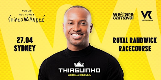 Thiaguinho - SYDNEY - Australia THour 2024 | Royal Randwick Racecourse