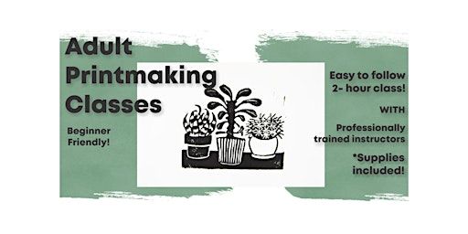 Succulent Printmaking Class | 901 Santa Fe Dr