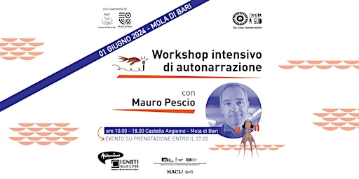 Workshop intensivo di audio narrazione con Mauro Pescio | Via Colombo Cristoforo, 20