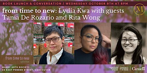 from time to new with Lydia Kwa, Tania De Rozario & Rita Wong | Massy Arts Society
