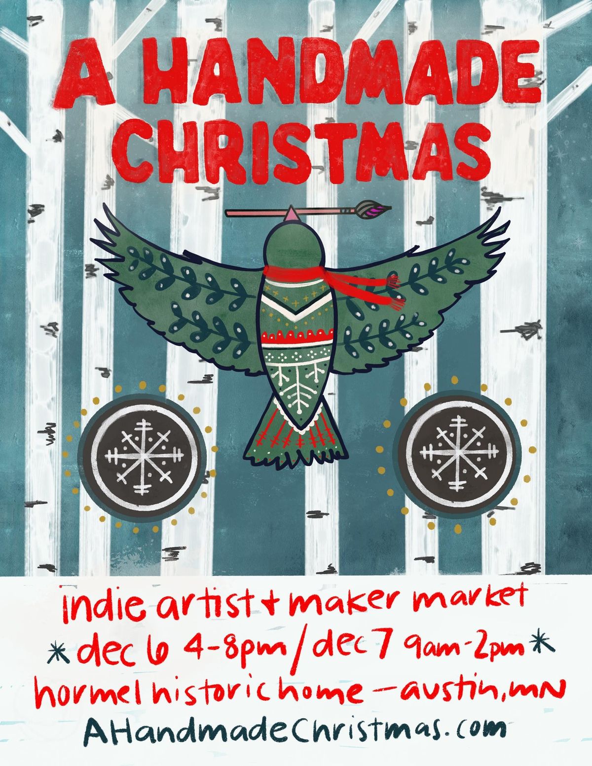 A Handmade Christmas-- indie artist & maker market | 208 4th Ave NW