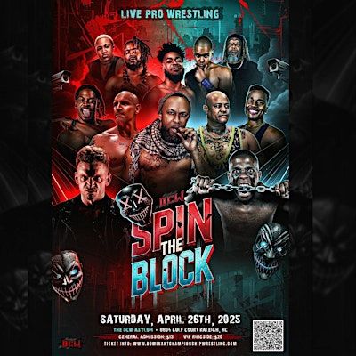 DCW Presents: Spin The Block! | 8804 Gulf Ct