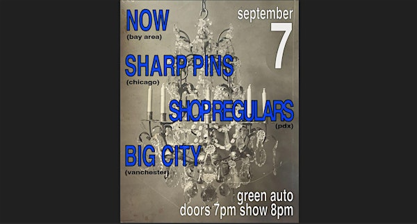 Now, Sharp Pins, Shop Regulars, Big City | Green Auto Body