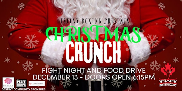 Christmas Crunch Fight Night | 180 St Leger St