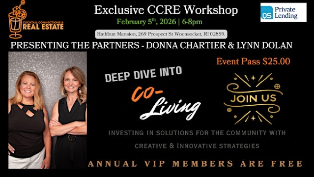 CCRE WORKSHOP - DEEP DIVE INTO CO-LIVING INVESTMENT STRATEGIES | 269 Prospect St