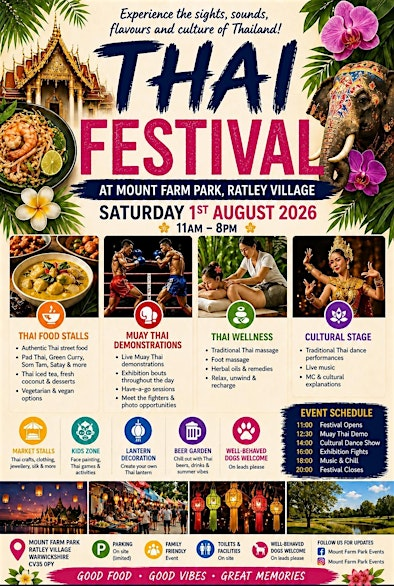 Thai Festival - Mount Farm Park | Mount Farm Park