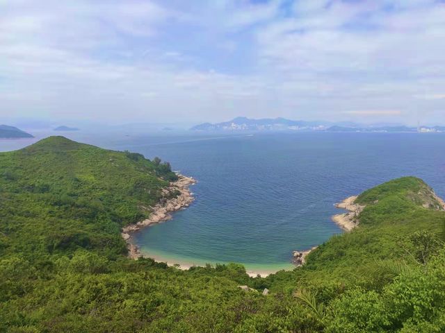 長洲北眺亭行山路線，看盡長洲。適合新手