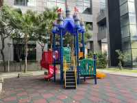 西頓公園 最好玩的社區公園就在板橋 溜滑梯乘涼都可以