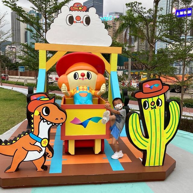 《綠色生活～水上運動及康樂主題區@灣仔海濱花園》