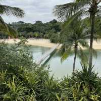 Unique Beach in Sentosa Island (Palawan)