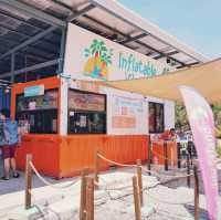Let's Float in Inflatable Island Zambales
