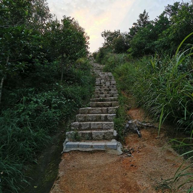 Hiking in time Coloane Trail (8100m)