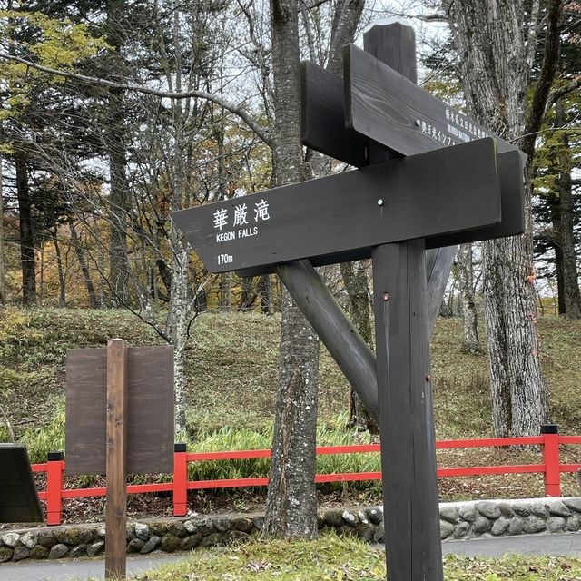 【日光】リッツ日光から歩ける、華厳の滝の紅葉🍁