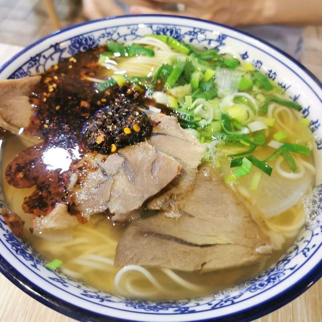 tasty beef noodles
