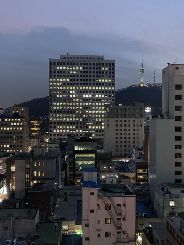 남산 뷰 호텔에서 즐기는 호캉스