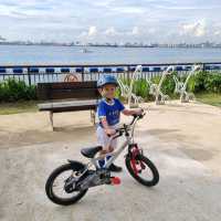 Family Fun at Punggol Beach