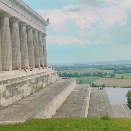 Walhalla Temple Regensburg Danube River