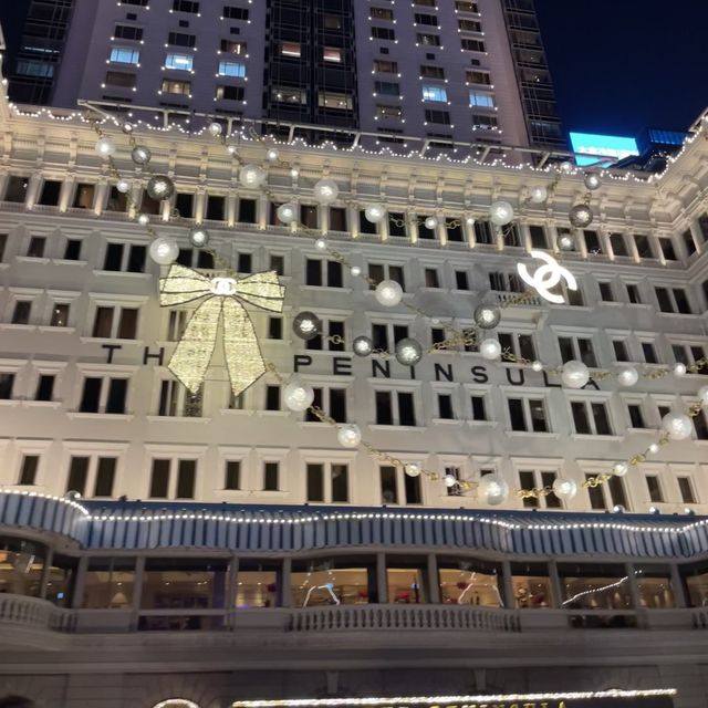 香港開篷巴士限定聖誕夜景