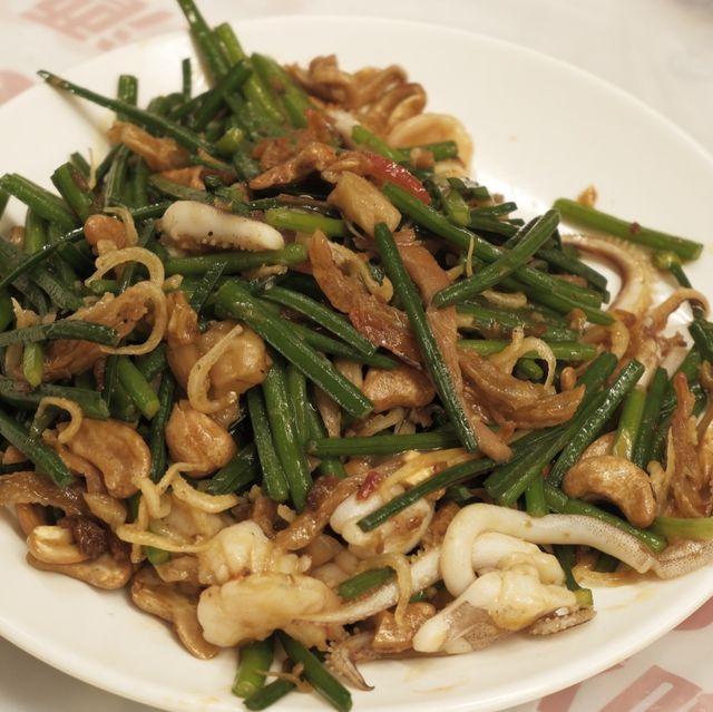 熊熊大火的鑊氣小炒