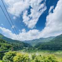 栃木県 圧巻のもみじ谷大吊橋