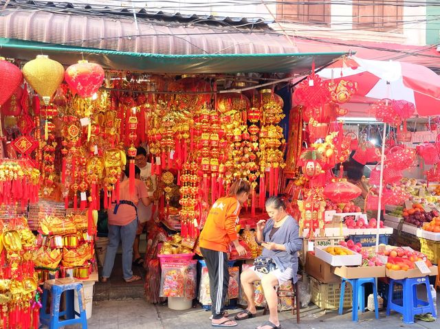 เดินเล่นถนนเยาวราช ช่วงตรุษจีน