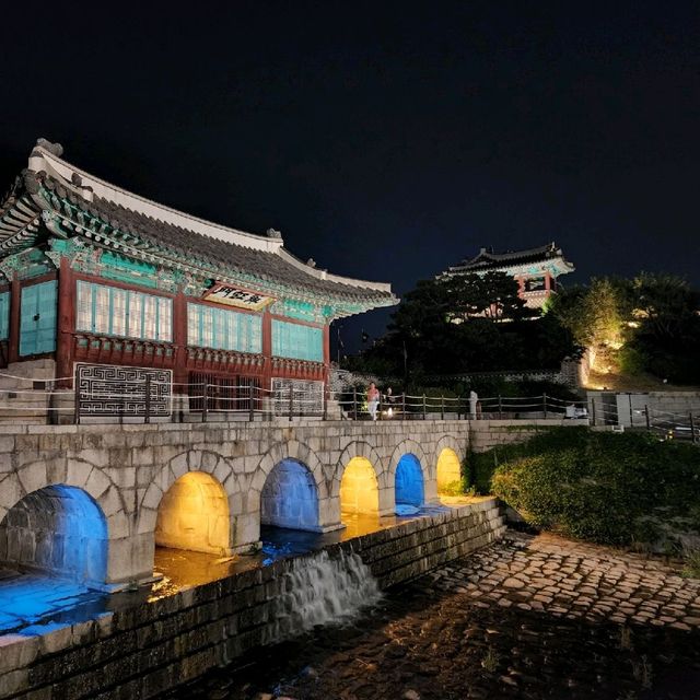 낮에도🌞밤에도🌛 아름다운 수원 방화수류정