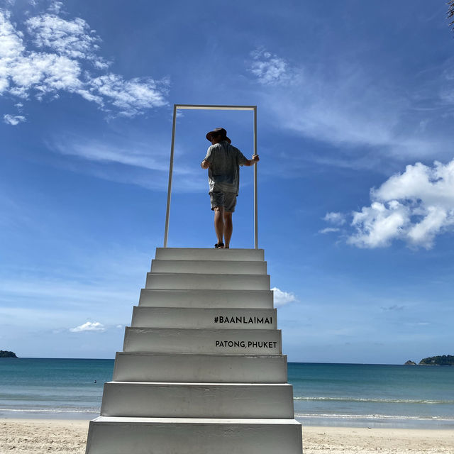 stairway to heaven ⤴️ จุดถ่ายรูปเช็คอินหาดป่าตอง 