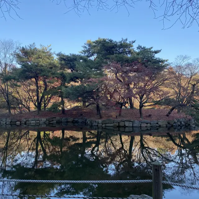 Spectacular view of Secret Garden in Autumn