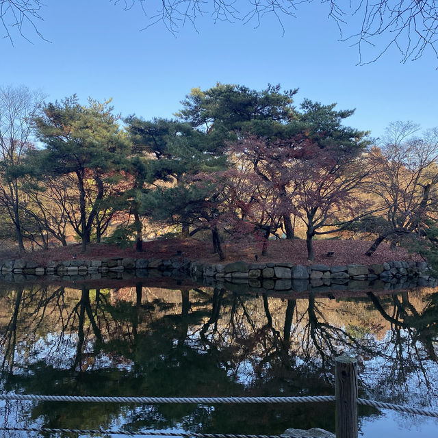 Spectacular view of Secret Garden in Autumn