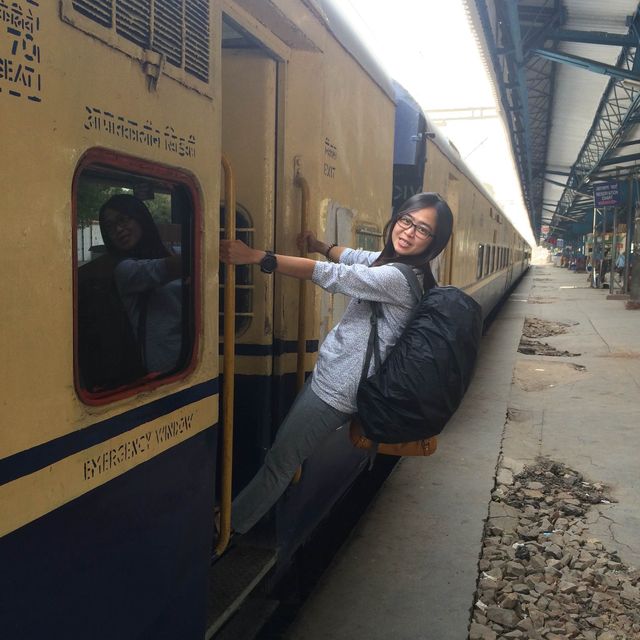 Exciting train ride from Jaipur to Delhi