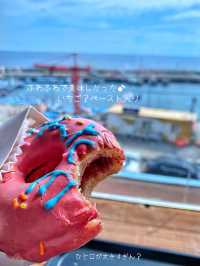 【釜山】海辺で食べる可愛い美味しいドーナツ🍩