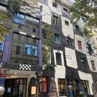 Hundertwasser House and Kunst Haus Vienna