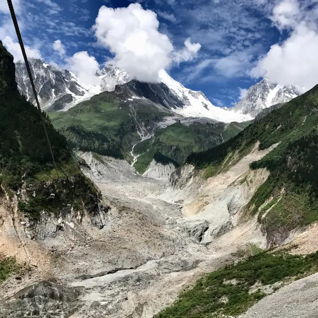 Up to the 3600m Glacier in Hailuogou