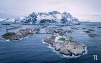 Winter's ultimate scenery not to be missed: Norway's Lofoten Islands.