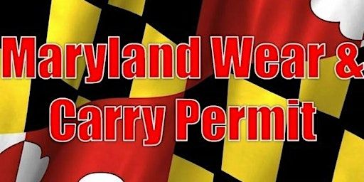 Maryland Wear & Carry Course (CCW) 28 JANUARY & 4 FEBRUARY 10A-6P | Engage Armament