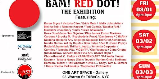 BAM! RED DOT! The Exhibition | One Art Space