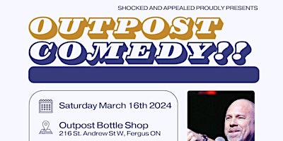 Outpost Comedy | Outpost Bottle Shop