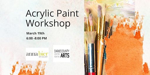 Acrylic Paint Workshop at the Anna Bier Gallery | Anna Bier Art Gallery
