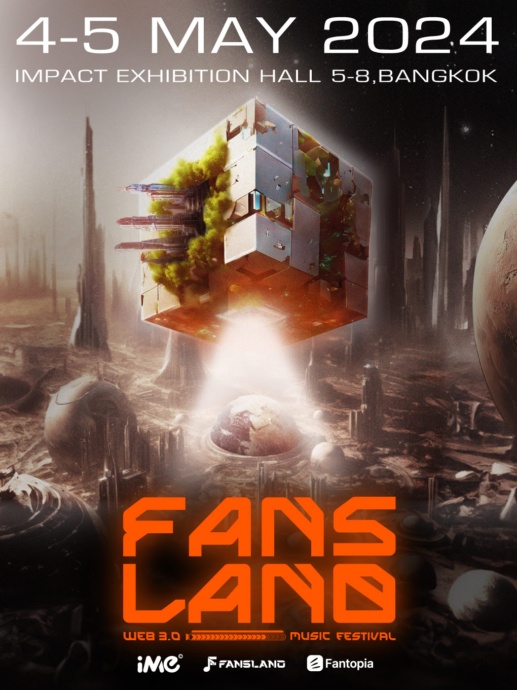 Fansland Web3 Music Festival 2024|演唱會 | IMPACT Exhibition Center Hall 5-8