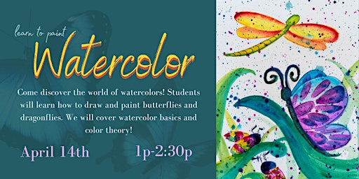 Learn to Watercolor Paint | Sun Gallery, 1015 E Street, Hayward, CA, USA