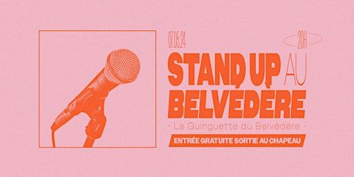 Stand Up Au Belvédère | La Guinguette du Belvédère