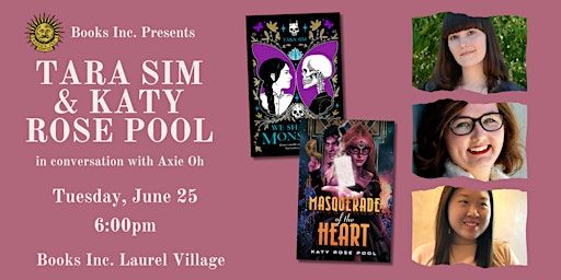 TARA SIM & KATY ROSE at Books Inc. Laurel Village | Books Inc