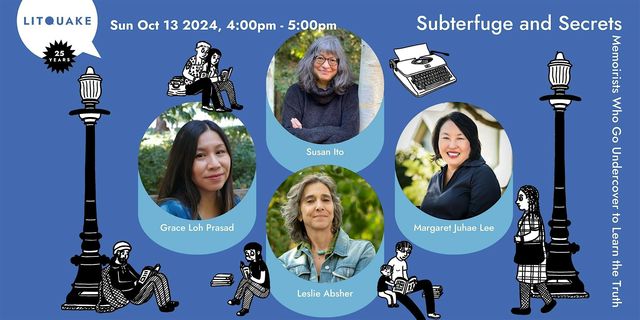 Subterfuge and Secrets: Memoirists Who Go Undercover to Learn the Truth | San Francisco Public Library, Saroyan Gallery